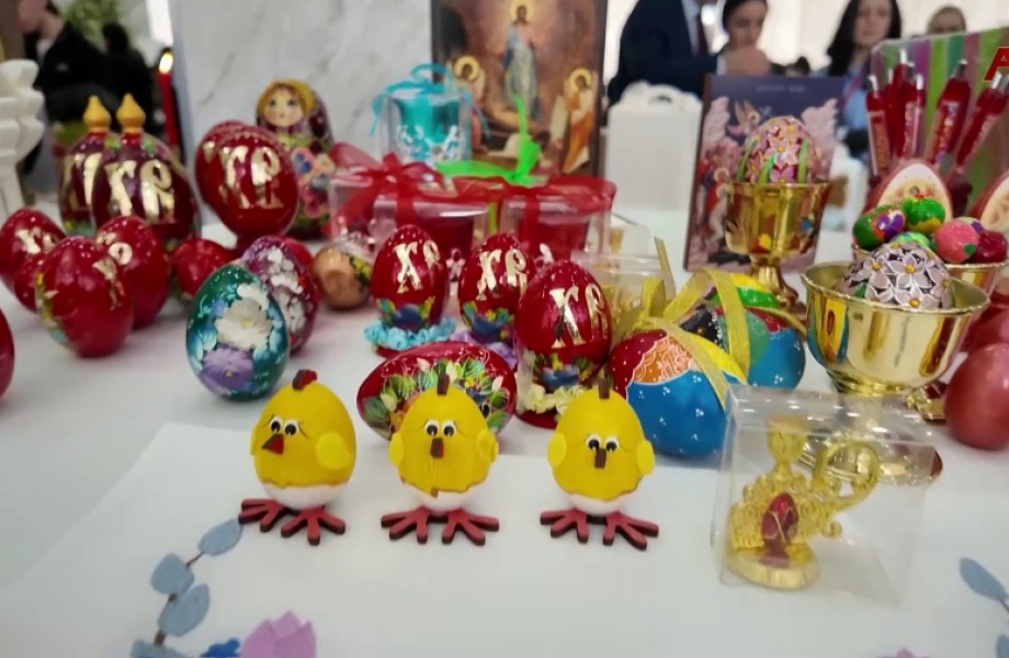 В столице прошла традиционная пасхальная ярмарка, организованная Торгово-промышленной палатой