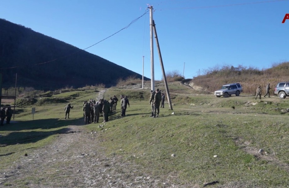 На одном из полигонов минобороны прошли занятия оперативно-мобилизационного сбора