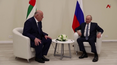 В Сочи состоялась встреча Президента РА Аслана Бжания с Президентом РФ Владимиром Путиным