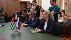Аҧсны даҭааит Урыстәыла афедералтә шәахтә маҵзура аиҳабы Даниил Егоров