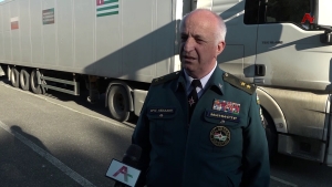 Колонна с гуманитарным грузом отправилась в Дагестан