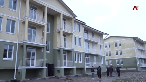 24-квартирный дом в поселке Мачара, предназначенный для семей репатриантов, сдан в эксплуатацию