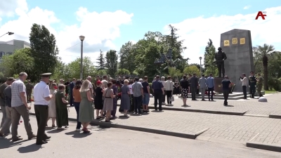 Память воинов миротворцев, погибших в Абхазии при исполнении воинского долга почтили в Сухуме