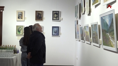 В ЦВЗ открылась большая персональная выставка абхазского художника, живописца Бориса Ашуба