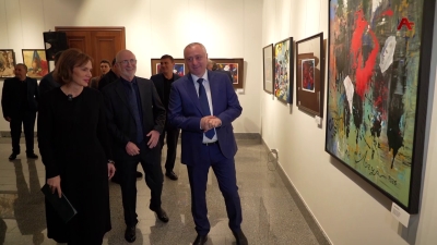 «Время и пространство» - так называется выставка народного художника Абхазии Нугзара Логуа