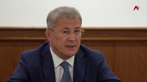 Бадра Гунба встретился с главой Башкортостана Радием Хабировым