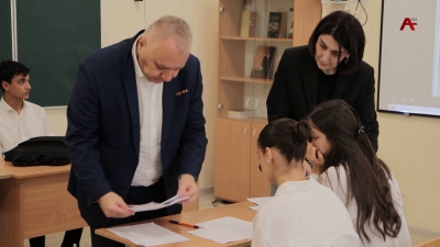 В армянской средней школе города Сухум прошла патриотическая акция «Возвращение имени»