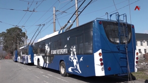 Ҩаҧхьа Санкт- Петербургынтә Аҟәаҟа иаагоуп атроллебусқәа