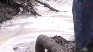 В связи с прорывом водопроводной трубы в Сухуме, большая часть столицы осталась без воды