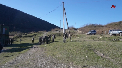 На одном из полигонов минобороны прошли занятия оперативно-мобилизационного сбора