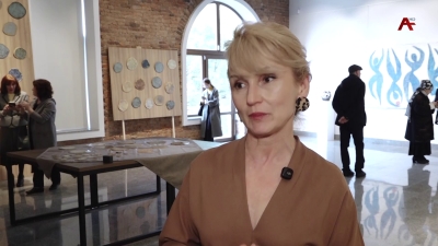 В Центральном выставочном зале открылась выставка работ абхазской художницы Мадины Бигуаа 