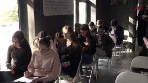 «Географический диктант» прошел в представительстве дирекции всемирного фестиваля молодёжи