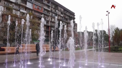 Строительство сквера в Новом районе завершено