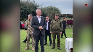 Аҧсны Арбџьармчқәа ркомандаҟаҵаҩ хада Бадра Гәынба абаталион «Горец» аветеранцәа дырҧылеит