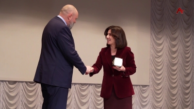 Торжественная церемония награждения победителей конкурса «Знание. Лектор» прошла в АГУ